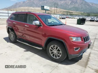 2014 Jeep Grand Cherokee Limited with VIN 1C4RJFBT8EC195365, listed as a Copart auction lot 60259125 with 82,423 mi miles and Salvage title. Bid and sale history available at DreamBid. Image 4.