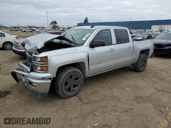 2015 Chevrolet Silverado 1500 LT with VIN 3GCUKREH6FG230810, listed as a Copart auction lot 87923905 with 115,425 mi miles and Clean Title. Bid and sale history available at DreamBid. Image 1.