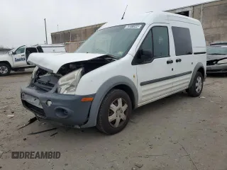 2013 Ford Transit Connect XL with VIN NM0LS6AN6DT130743, listed as a Copart auction lot 82261164 with 118,934 mi miles and Salvage Title. Bid and sale history available at carsss.com. Image 1.