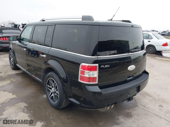 2012 Ford Flex SEL with VIN 2FMGK5CC2CBD04408, listed as a IAAI auction lot 41484416 with 255,722 mi miles. Bid and sale history available at carsss.com. Image 3.