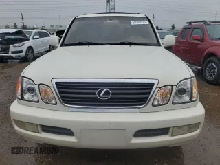 2000 Lexus LX 470 z VIN JT6HT00WXY0120728, wystawiony jako Copart lot #59509515 z przebiegiem 360 131 mil mil oraz Czysty tytuł • Clean title. Historia ofert i sprzedaży dostępna na DreamBid. Obrazek 5.