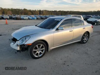 2006 Infiniti G35 with VIN JNKCV51F86M612087, listed as a Copart auction lot 88844365 with 213,822 mi miles and Salvage Title. Bid and sale history available at carsss.com. Image 1.