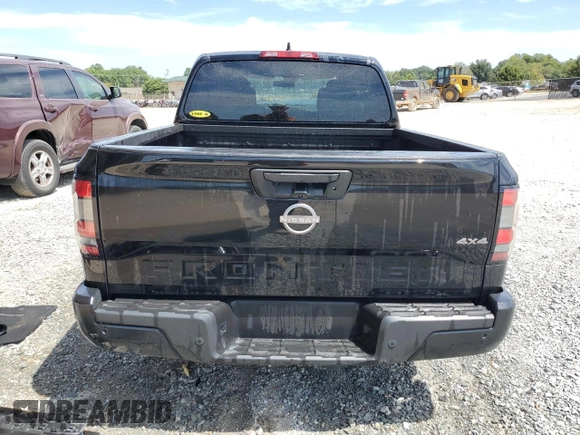 2022 Nissan Frontier S with VIN 1N6ED1EK6NN621471, listed as a Copart auction lot 70046914 with 44,977 mi miles and Salvage Title. Bid and sale history available at carsss.com. Image 6.
