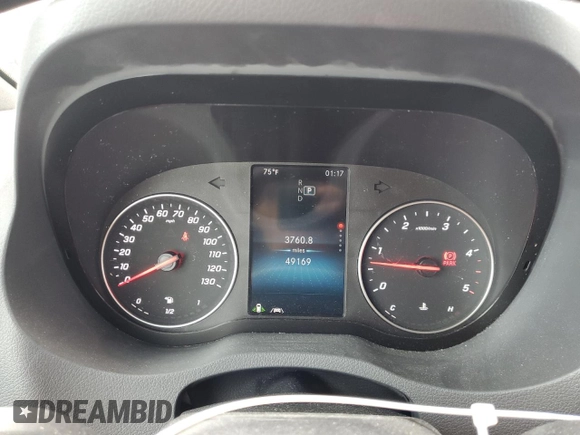 2020 Mercedes-Benz Sprinter with VIN W1Z4EFVY8LP226794, listed as a Copart auction lot 76091804 with 49,169 mi miles and Clean Title. Bid and sale history available at DreamBid. Image 9.