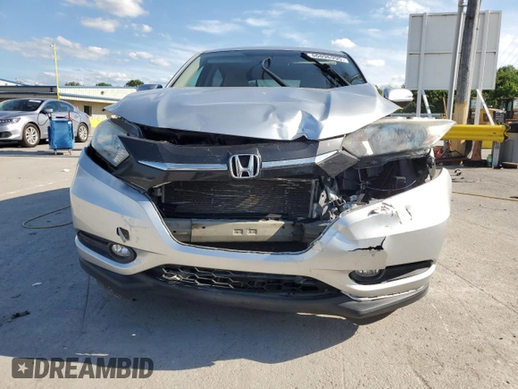 2016 Honda HR-V EX with VIN 3CZRU5H5XGM709903, listed as a Copart auction lot 56096995 with 44,610 mi miles and Salvage Title. Bid and sale history available at DreamBid. Image 5.