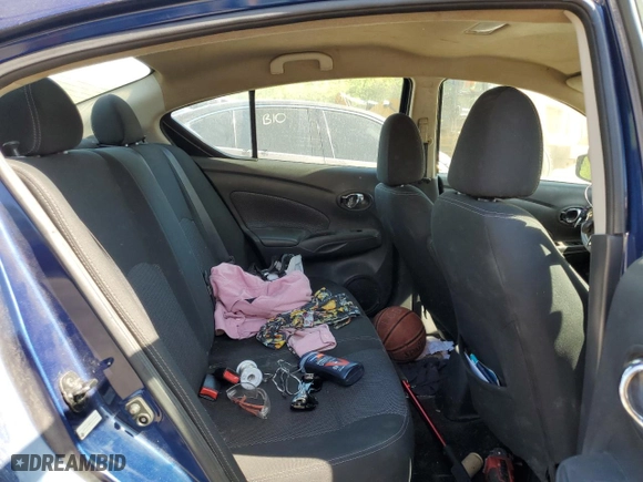 2019 Nissan Versa Sedan SV with VIN 3N1CN7AP8KL845741, listed as a Copart auction lot 53637475 with 116,782 mi miles and Salvage Title. Bid and sale history available at carsss.com. Image 10.