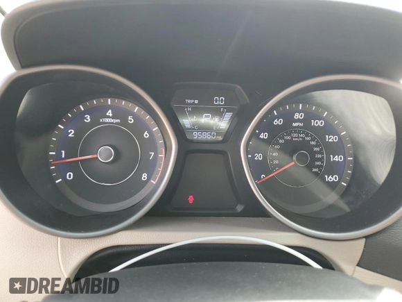 2015 Hyundai Elantra SE z VIN 5NPDH4AE6FH586372, wystawiony jako Copart lot #57399575 z przebiegiem 95 860 mil mil oraz Nie do naprawy • Non repairable. Historia ofert i sprzedaży dostępna na DreamBid. Obrazek 9.