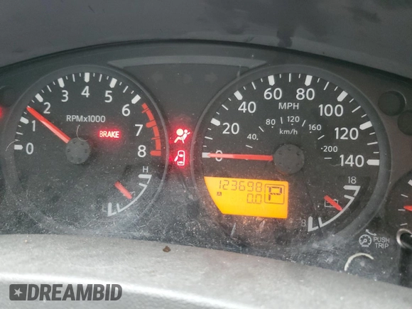 2015 Nissan Frontier SV with VIN 1N6AD0ER3FN717050, listed as a Copart auction lot 54595625 with 123,698 mi miles and Salvage title. Bid and sale history available at DreamBid. Image 9.