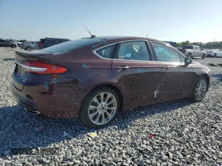 2017 Ford Fusion Titanium with VIN 3FA6P0K92HR212336, listed as a Copart auction lot 54758725 with 45,666 mi miles and Salvage title. Bid and sale history available at DreamBid. Image 3.