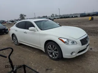 2013 Infiniti M37 with VIN JN1BY1AR0DM603942, listed as a Copart auction lot 84870244 with 177,469 mi miles and Clean Title. Bid and sale history available at carsss.com. Image 4.
