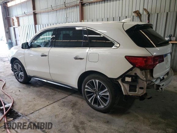 2019 Acura MDX Technology with VIN 5J8YD4H50KL016670, listed as a Copart auction lot 56820085 with 36,664 mi miles and Salvage title. Bid and sale history available at DreamBid. Image 2.