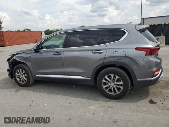 2019 Hyundai Santa Fe SEL z VIN 5NMS33ADXKH092904, wystawiony jako Copart lot #55570725 z przebiegiem 110 351 mil mil oraz Szkoda całkowita • Salvage title. Historia ofert i sprzedaży dostępna na DreamBid. Obrazek 2.