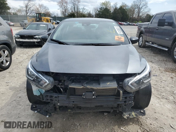 2024 Nissan Versa S with VIN 3N1CN8DVXRL930378, listed as a Copart auction lot 51090915 with 12,333 mi miles and Salvage Title. Bid and sale history available at DreamBid. Image 5.