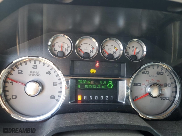2010 Ford Super Duty F-250 SRW XL with VIN 1FTSX2B58AEA54899, listed as a Copart auction lot 43699915 with 107,312 mi miles and Clean Title. Bid and sale history available at carsss.com. Image 9.