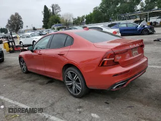 2019 Volvo S60 R-Design with VIN 7JRBR0FM9KG017741, listed as a Copart auction lot 49541025 with 51,331 mi miles and Salvage Title. Bid and sale history available at carsss.com. Image 2.