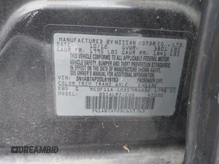 2013 Nissan Sentra S with VIN 3N1AB7AP2DL619763, listed as a IAAI auction lot 41971146 with 146,011 mi miles and . Bid and sale history available at DreamBid. Image 9.