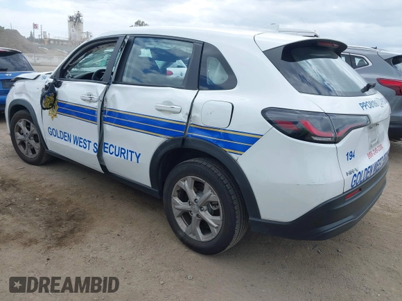 2023 Honda HR-V LX with VIN 3CZRZ1H30PM741445, listed as a IAAI auction lot 42055813 with 102,227 mi miles and . Bid and sale history available at DreamBid. Image 3.