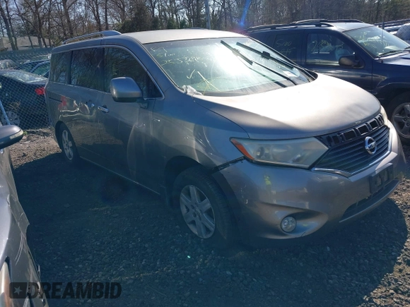 2012 Nissan Quest LE z VIN JN8AE2KP3C9031601, wystawiony jako IAAI lot #42002775 z przebiegiem Nie podano mil oraz . Historia ofert i sprzedaży dostępna na DreamBid. Obrazek 1.