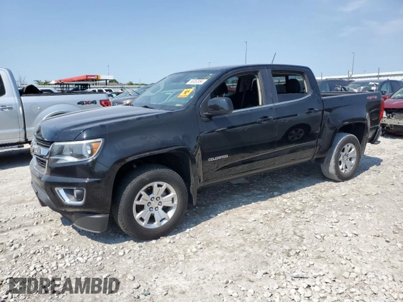 2020 Chevrolet Colorado 4WD LT with VIN 1GCGTCEN4L1220042, listed as a Copart auction lot 77997254 with 0 mi miles and Salvage Title. Bid and sale history available at carsss.com. Image 1.