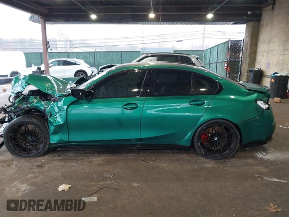 2024 BMW M3 Competition with VIN WBS33AY02RFS17759, listed as a IAAI auction lot 40945738 with 8,121 mi miles and . Bid and sale history available at DreamBid. Image 15.