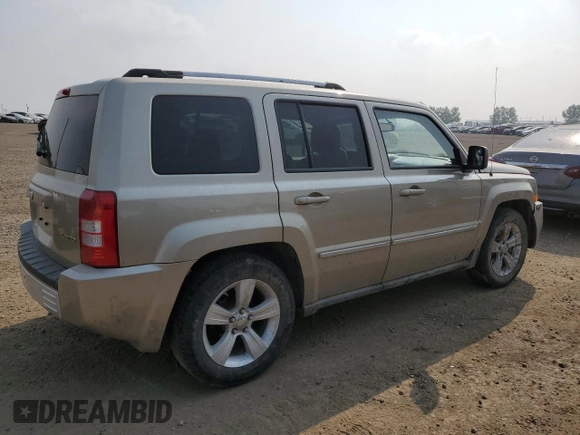 2010 Jeep Patriot Limited with VIN 1J4NF4GB8AD645342, listed as a Copart auction lot 64544734 with 244,116 mi miles and Salvage Title. Bid and sale history available at DreamBid. Image 3.