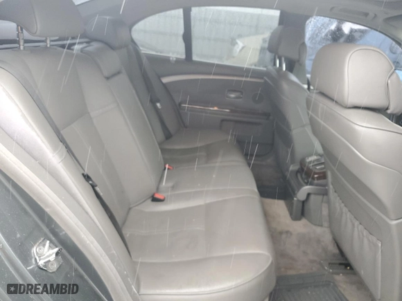 2007 BMW 7 Series 750i with VIN WBAHL83587DT08789, listed as a Copart auction lot 79364414 with 172,496 mi miles and Salvage Title. Bid and sale history available at carsss.com. Image 10.