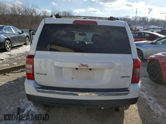 2012 Jeep Patriot Limited with VIN 1C4NJRCB4CD670443, listed as a Copart auction lot 88495955 with 179,384 mi miles and Salvage Title. Bid and sale history available at carsss.com. Image 6.