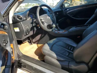 2007 Mercedes-Benz CLK 350 with VIN WDBTJ56HX7F224905, listed as a Copart auction lot 72928684 with 195,370 mi miles and Salvage Title. Bid and sale history available at DreamBid. Image 8.