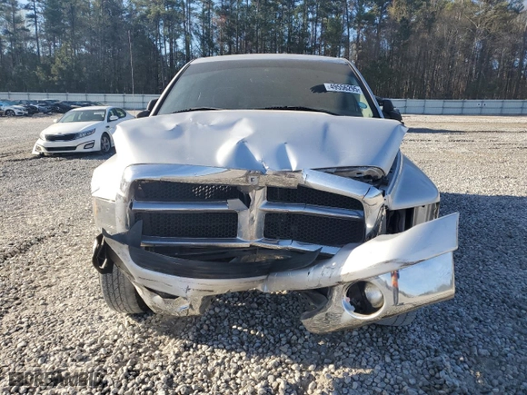 2005 Dodge Ram 1500 SLT with VIN 1D7HA18N45J593360, listed as a Copart auction lot 49556295 with 171,235 mi miles and Salvage Title. Bid and sale history available at carsss.com. Image 5.