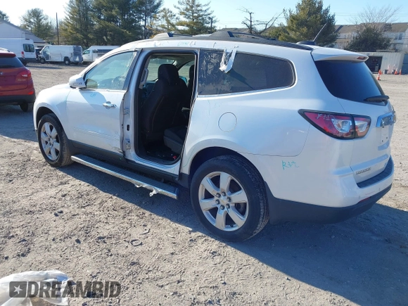 2017 Chevrolet Traverse LT with VIN 1GNKRGKD2HJ234757, listed as a IAAI auction lot 41718349 with 126,291 mi miles and . Bid and sale history available at DreamBid. Image 3.