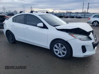 2012 Mazda 3 i Sport with VIN JM1BL1UG6C1526158, listed as a Copart auction lot 84867754 with 138,013 mi miles and Salvage Title. Bid and sale history available at DreamBid. Image 4.