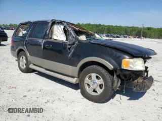 2004 Ford Expedition Eddie Bauer with VIN 1FMEU17W84LB72089, listed as a Copart auction lot 53442145 with Not provided miles and Salvage title. Bid and sale history available at DreamBid. Image 4.