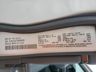 2024 Jeep Grand Cherokee Altitude with VIN 1C4RJGAG7R8546592, listed as a Copart auction lot 75140834 with Not provided miles and Non repairable. Bid and sale history available at DreamBid. Image 13.
