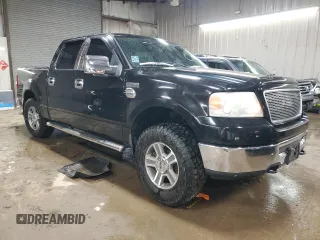2006 Ford F-150 XLT with VIN 1FTPW14V26KD04226, listed as a Copart auction lot 51865075 with 133,204 mi miles and Salvage title. Bid and sale history available at DreamBid. Image 4.