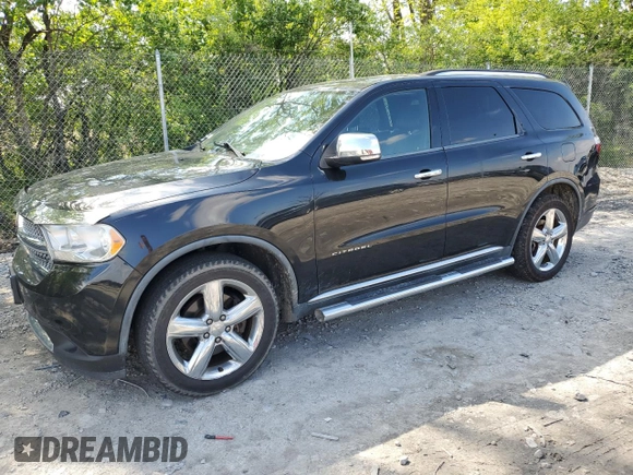 2012 Dodge Durango Citadel z VIN 1C4SDJET4CC147513, wystawiony jako Copart lot #56236205 z przebiegiem 125 983 mil mil oraz Szkoda całkowita • Salvage title. Historia ofert i sprzedaży dostępna na DreamBid. Obrazek 1.