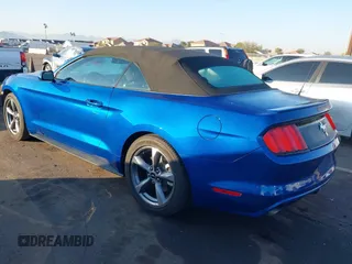 2017 Ford Mustang V6 with VIN 1FATP8EM7H5230609, listed as a IAAI auction lot 41466675 with 25,841 mi miles and . Bid and sale history available at carsss.com. Image 3.
