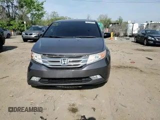2012 Honda Odyssey Touring with VIN 5FNRL5H92CB134917, listed as a Copart auction lot 54437875 with 139,318 mi miles and Salvage Title. Bid and sale history available at DreamBid. Image 14.