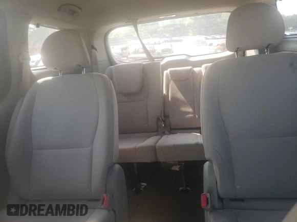 2016 Kia Sedona LX with VIN KNDMB5C10G6131899, listed as a Copart auction lot 66399864 with 121,993 mi miles and Salvage Title. Bid and sale history available at carsss.com. Image 10.