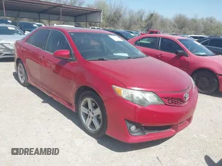 2012 Toyota Camry L with VIN 4T1BF1FK0CU609748, listed as a IAAI auction lot 41852229 with 162,845 mi miles and . Bid and sale history available at DreamBid. Image 1.