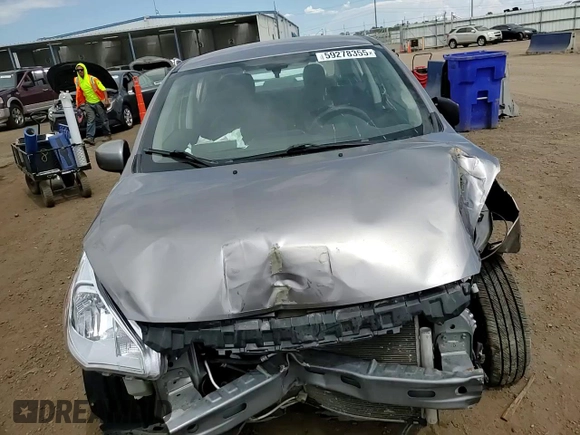 2017 Mitsubishi Mirage ES with VIN ML32F3FJ4HHF16924, listed as a Copart auction lot 59278355 with 55,021 mi miles and Salvage title. Bid and sale history available at DreamBid. Image 13.