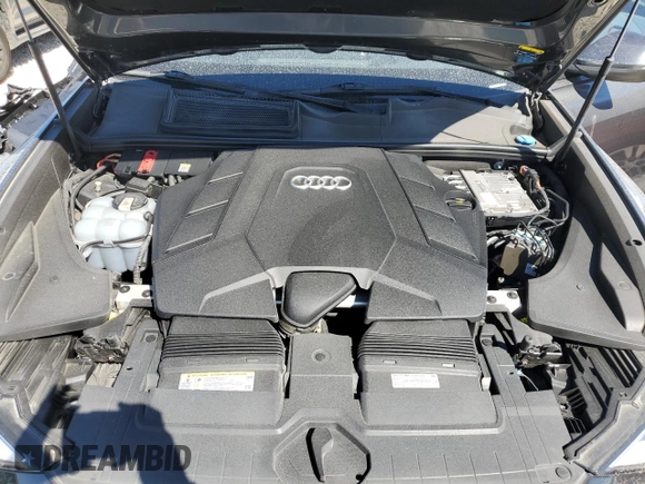 2020 Audi Q8 Premium Plus with VIN WA1EVAF13LD022210, listed as a Copart auction lot 48252815 with 50,034 mi miles and Salvage Title. Bid and sale history available at carsss.com. Image 12.