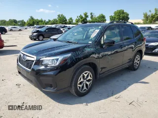 2020 Subaru Forester Premium with VIN JF2SKAJC0LH548895, listed as a Copart auction lot 63188285 with 98,458 mi miles and Salvage title. Bid and sale history available at DreamBid. Image 1.