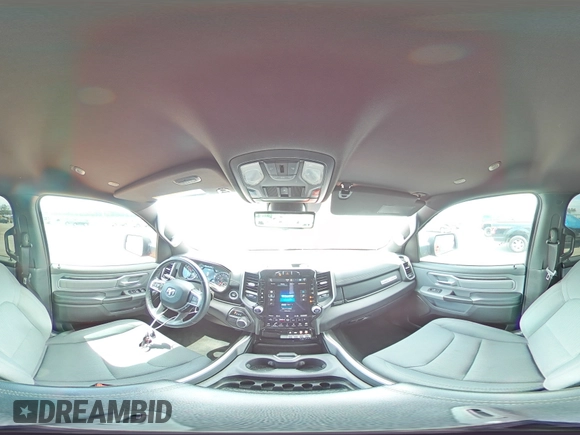 2022 Ram 1500 Lone Star with VIN 1C6RREFT1NN124615, listed as a Copart auction lot 56849265 with 89,947 mi miles and Salvage title. Bid and sale history available at DreamBid. Image 14.