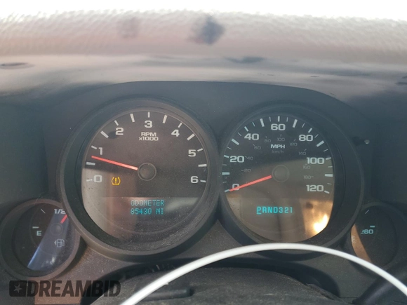 2009 GMC Sierra 1500 Work Truck z VIN 1GTEC14C29Z113786, wystawiony jako Copart lot #75821694 z przebiegiem 85 430 mil mil oraz Szkoda całkowita • Salvage title. Historia ofert i sprzedaży dostępna na DreamBid. Obrazek 9.
