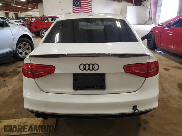 2014 Audi A4 Premium Plus with VIN WAUEFAFL6EN016335, listed as a Copart auction lot 47342195 with 152,305 mi miles and Clean Title. Bid and sale history available at carsss.com. Image 6.