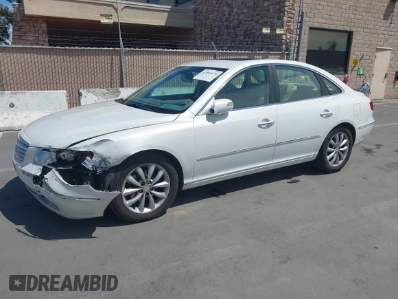 2008 Hyundai Azera Limited with VIN KMHFC46F78A311138, listed as a IAAI auction lot 42004678 with 91,444 mi miles and . Bid and sale history available at DreamBid. Image 17.