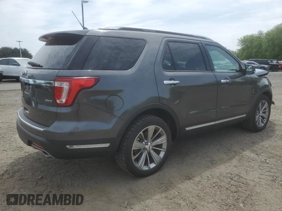 2018 Ford Explorer Limited z VIN 1FM5K8F85JGA20325, wystawiony jako Copart lot #56570065 z przebiegiem 134 860 mil mil oraz Szkoda całkowita • Salvage title. Historia ofert i sprzedaży dostępna na DreamBid. Obrazek 3.