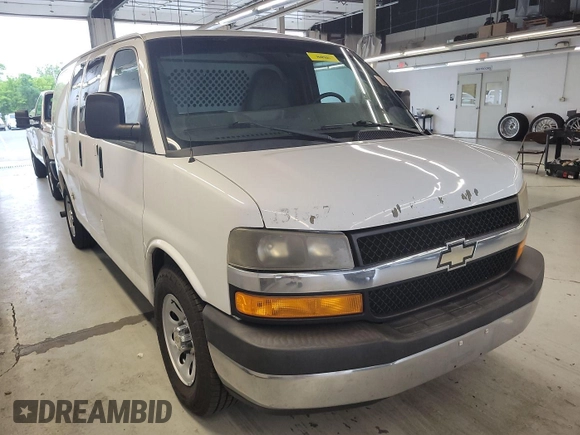 2013 Chevrolet Express Cargo with VIN 1GCSGAFX5D1110945, listed as a IAAI auction lot 42635460 with 239,048 mi miles and . Bid and sale history available at DreamBid. Image 22.