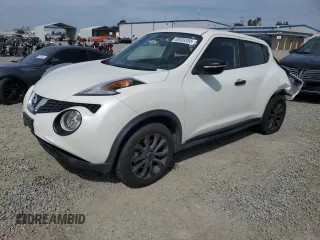 2017 Nissan Juke SL with VIN JN8AF5MR6HT702833, listed as a Copart auction lot 49303355 with 54,486 mi miles and Salvage Title. Bid and sale history available at carsss.com. Image 1.