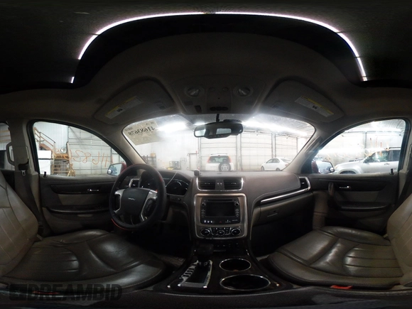 2014 GMC Acadia Denali with VIN 1GKKVTKD0EJ120088, listed as a IAAI auction lot 41683678 with 202,214 mi miles and . Bid and sale history available at carsss.com. Image 19.